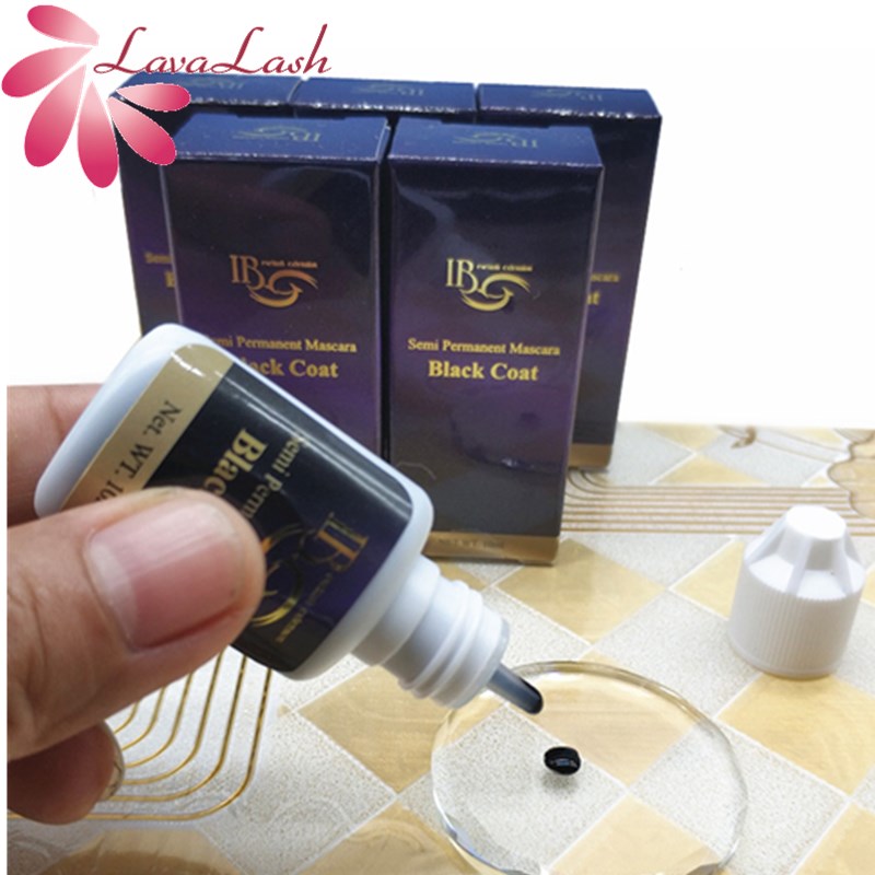 Eyelash Extension Permanent - IB Ibeauty Черный гель-лак для наращивания