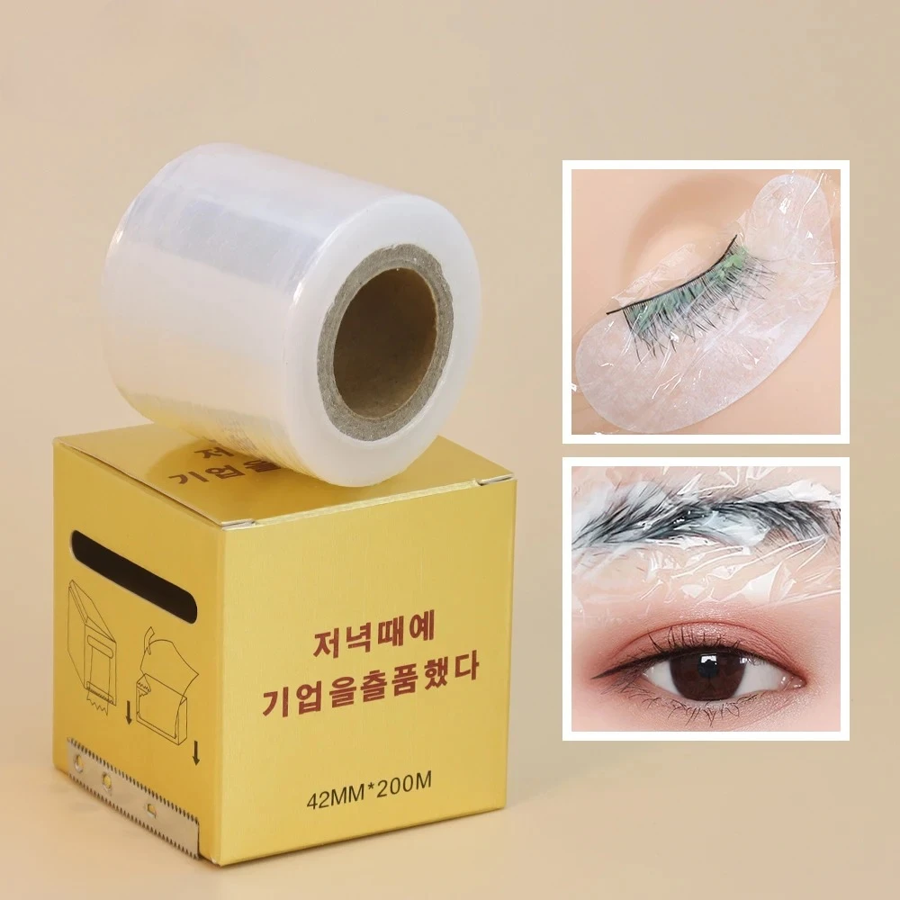 Eyelash Extension Permanent - GLAMLASH 200 м прозрачная пластиковая пленка
