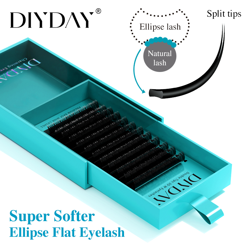Eyelash Extension Supernatural - DIYDAY эллиптические плоские ресницы 0,15 0,20