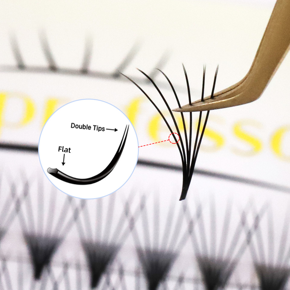 Eyelash Extension Supernatural - Плоские готовые вееры Вентилятор для наращивания