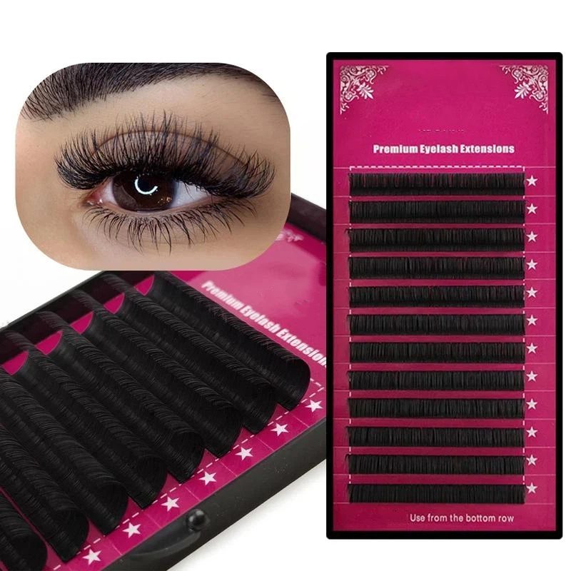 Eyelash Extension Volume Lashes - Накладные ресницы из норки премиум-класса, микс