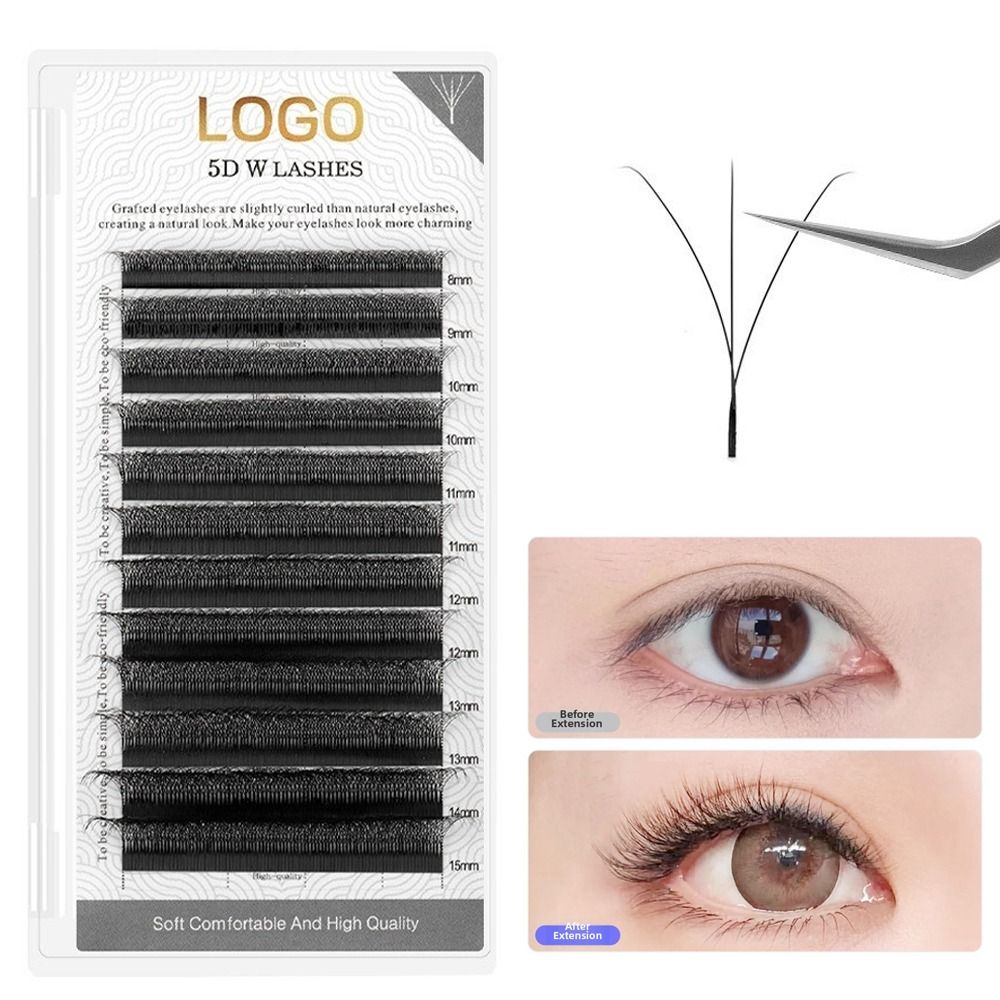 Новые 3D 4D 5D 6D накладные ре – обзор и цена Eyelash Extension Volume Lashes