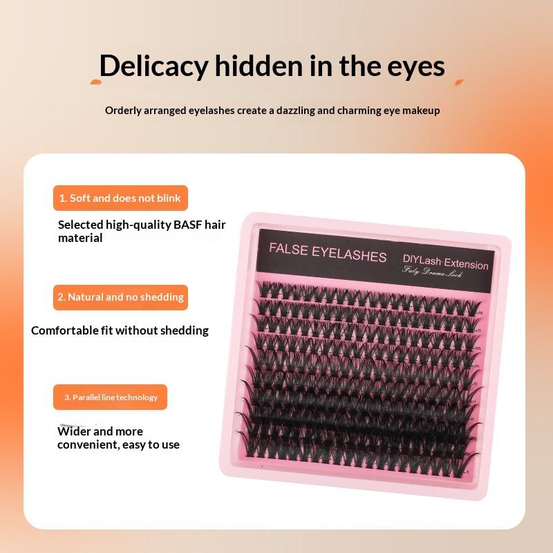Накладные ресницы D-изгиб, пуш – обзор и цена Eyelash Extension Volume Lashes