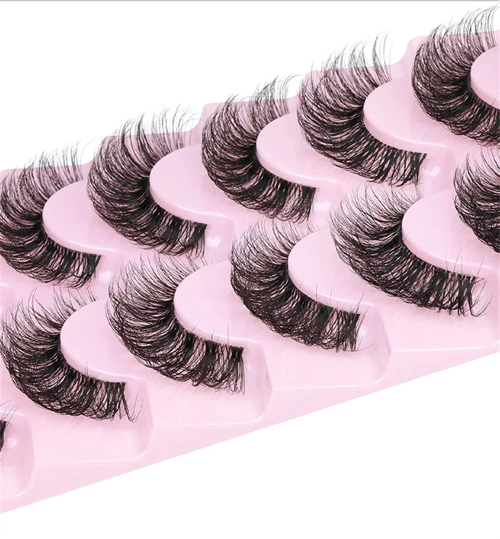 10 пар накладных ресниц 6D, су – обзор и цена Eyelash Extension Supernatural