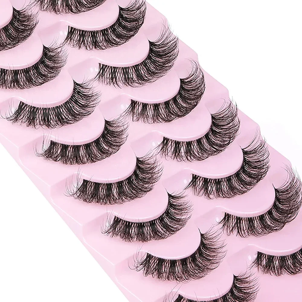 10 пар накладных ресниц 6D, су – обзор и цена Eyelash Extension Supernatural