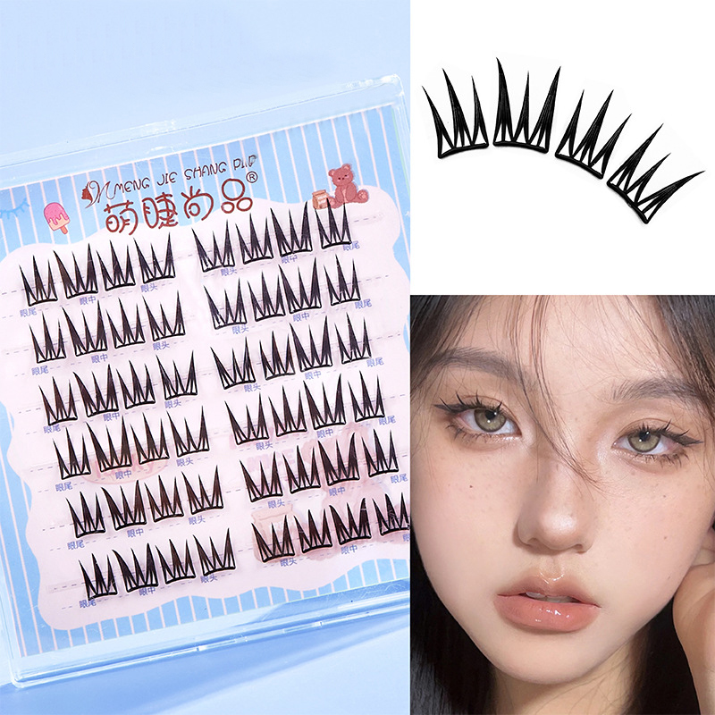 Новые накладные ресницы для ку – обзор и цена Eyelash Extension No 9