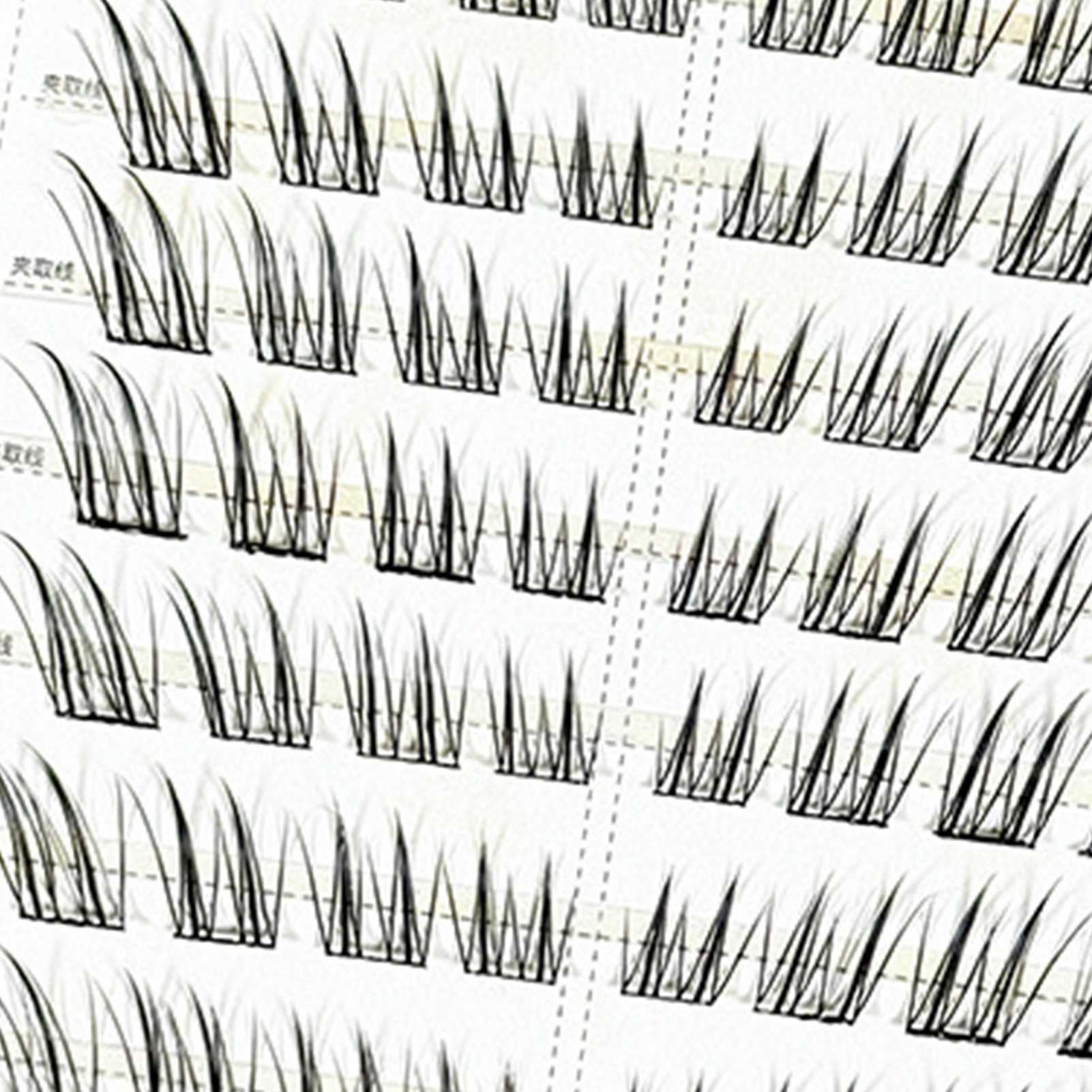 Накладные ресницы 9-13 мм без  – обзор и цена Eyelash Extension No 9