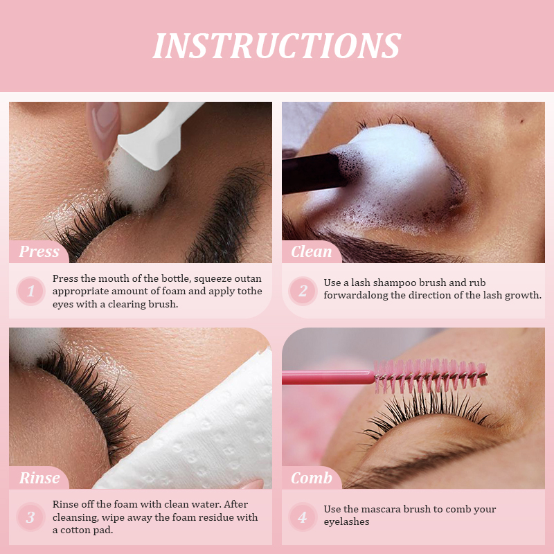NATUHANA 60 мл нежный очищающи – обзор и цена Eyelash Extension No 9