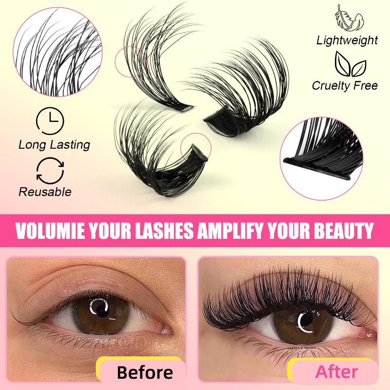 Набор накладных ресниц: индиви – обзор и цена Eyelash Extension Volume Lashes