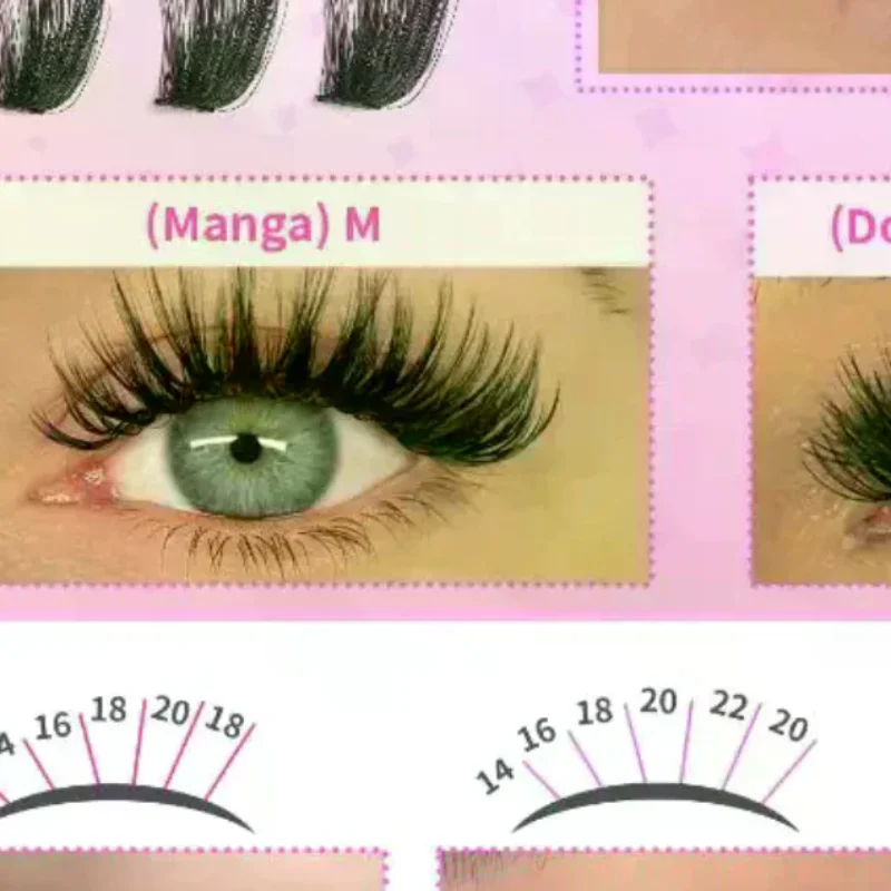 Набор пучковых ресниц: объемны – обзор и цена Eyelash Extension Volume Lashes