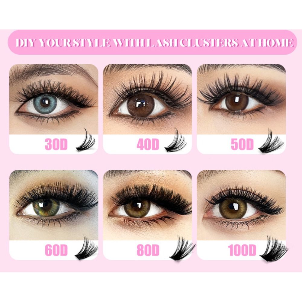 Накладные ресницы 9-16 мм, 3D  – обзор и цена Eyelash Extension Volume Lashes
