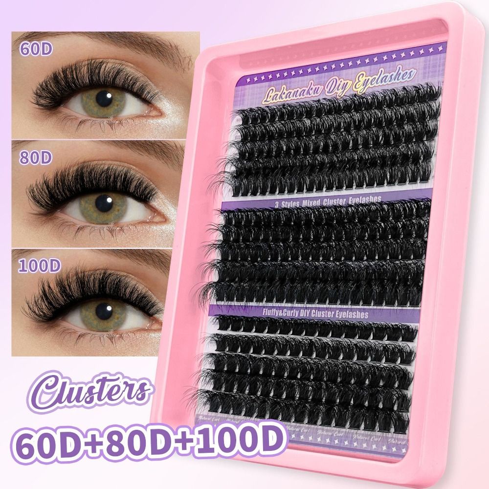 Накладные ресницы 9-16 мм, 3D  – обзор и цена Eyelash Extension Volume Lashes