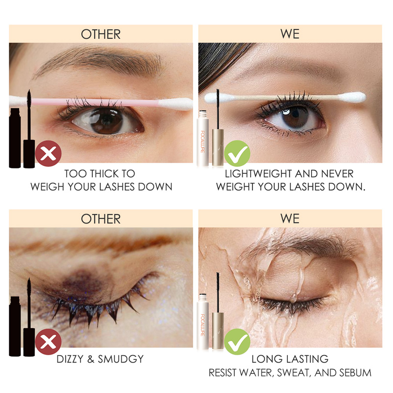 FOCALLURE 4d тушь для ресниц,  – обзор и цена Eyelash Extension Supernatural
