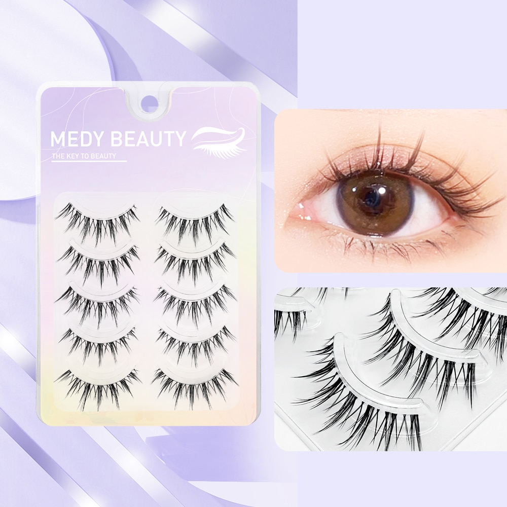 Накладные ресницы MEDY, черные – обзор и цена Eyelash Extension Supernatural