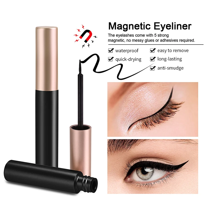 1/2 шт. Черная магнитная жидка – обзор и цена Eyelash Extension Eyeliner